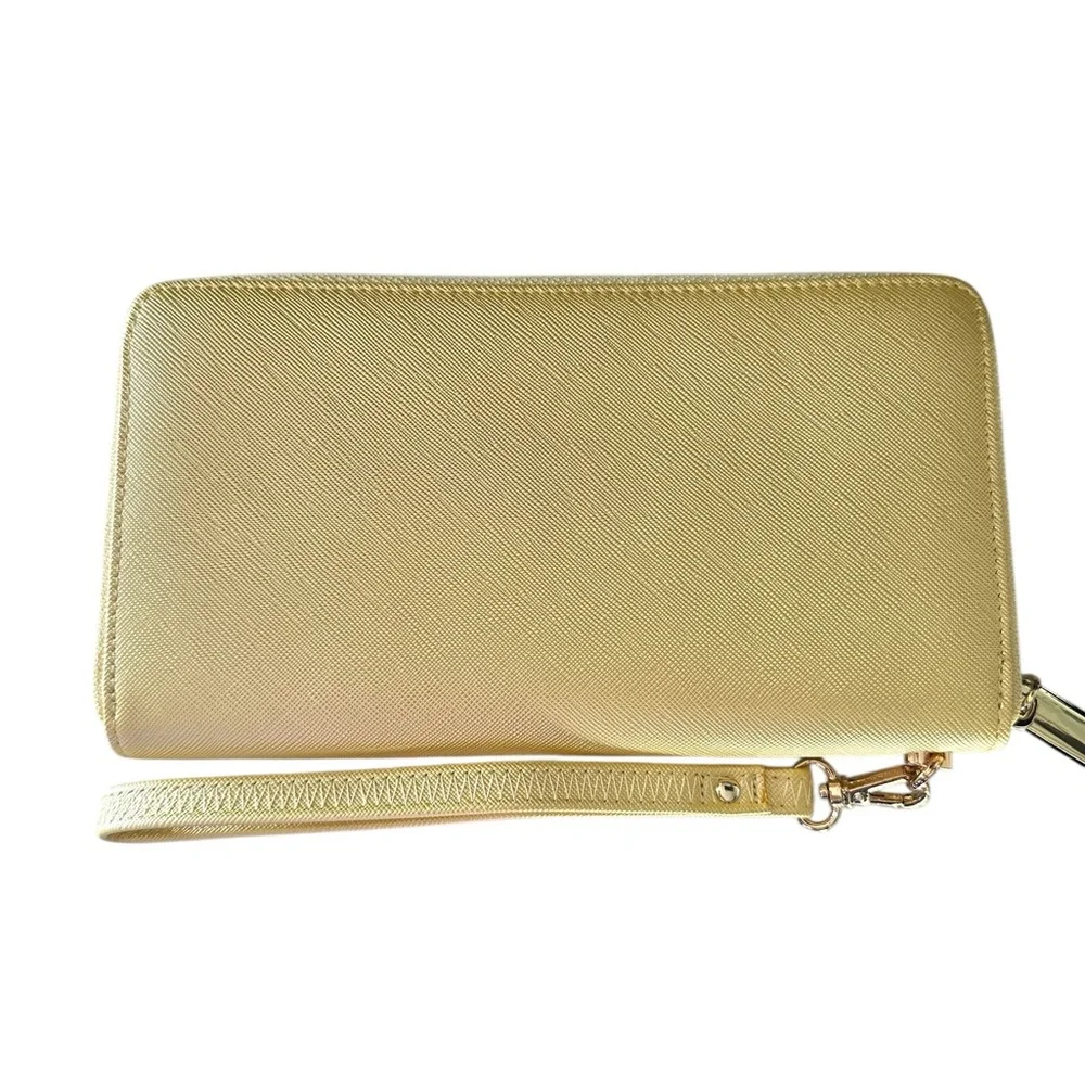 CHELMON Faux Leather Clutch Wallet